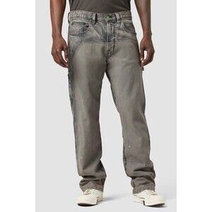 NWOT $295 Hudson x Zoe Costello MEN'S PANTS 33X36 Rex Work CARGO JEANS new